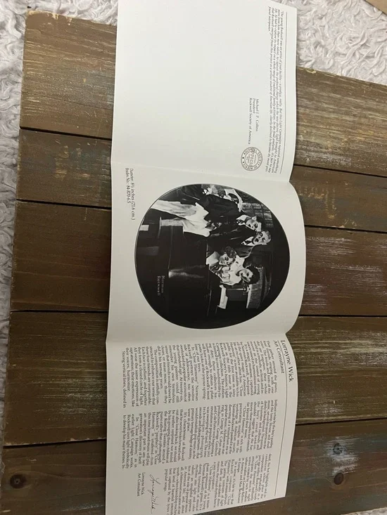 Norman Rockwell 'Close Harmony' Collectible Plate Limited Edition W Everything - Picture 6 of 15